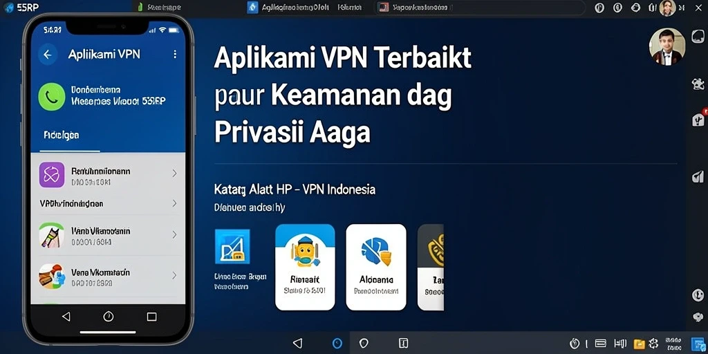 Tampilan antarmuka 55RP yang intuitif dan menarik.