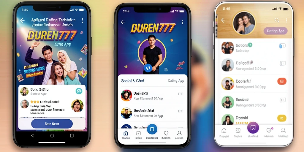 Tampilan antarmuka DUREN777 yang sederhana dan menarik.